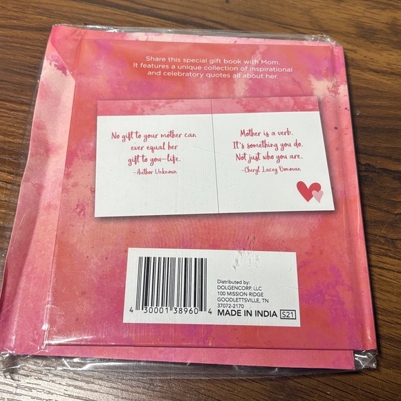 Pink and White Gift Book For Mom $5 When Bundled - Picture 4 of 4
